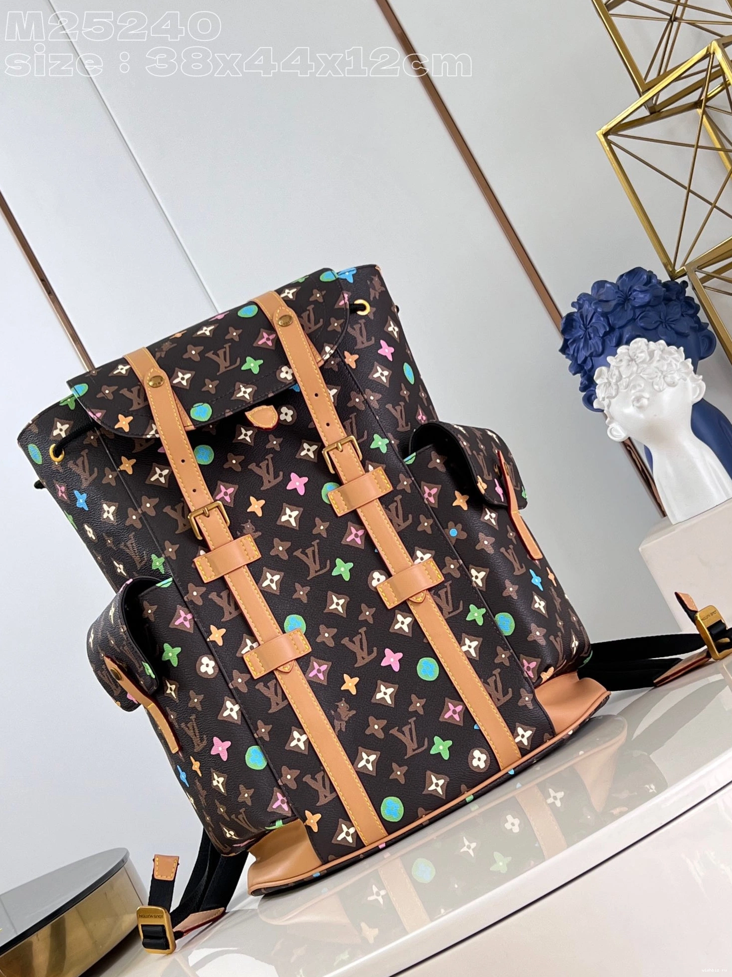 WIS Louis Backpack Christopher MM-38*44*12.5CM Vuitton 0911